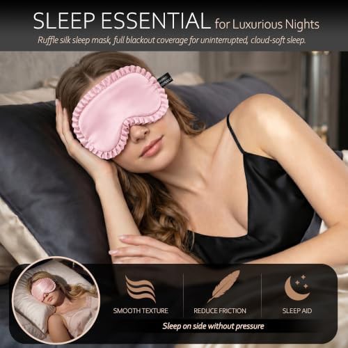 Mulberry silk eye mask for women — photo 4