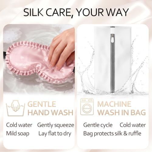 Mulberry silk eye mask for women — photo 5