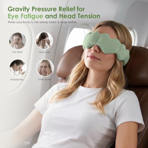 Green weighted dual sided eye mask — photo 5