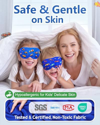 Kids 3D molded mask with construction vehicle print — photo 4