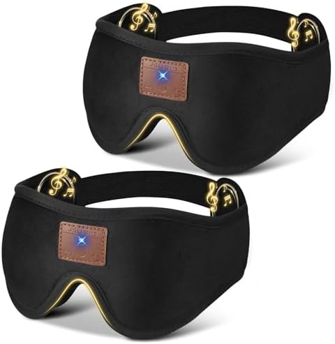 Two pack of Bluetooth 3D audio masks