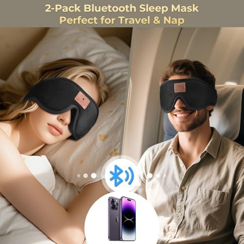 Two pack of Bluetooth 3D audio masks — photo 3