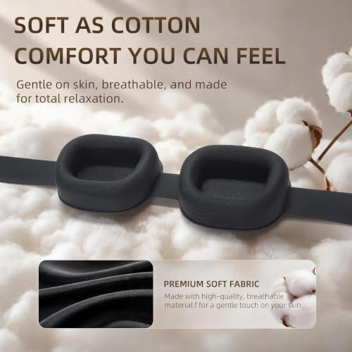 Mens 3D blackout travel sleep mask — photo 3