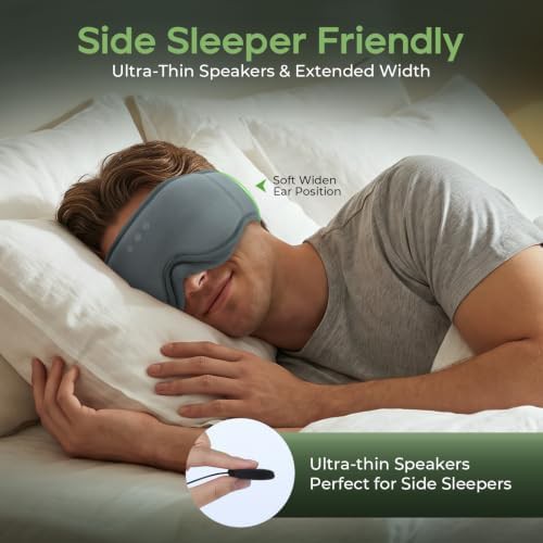 Bamboo cotton mask with Bluetooth audio — photo 4