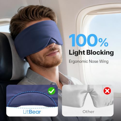 Deep sleep cooling blackout eye mask — photo 3