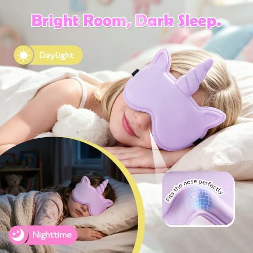 Blackout memory foam mask for kids — photo 4