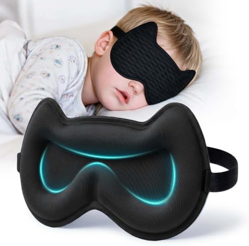 Kids 3D blackout eye mask
