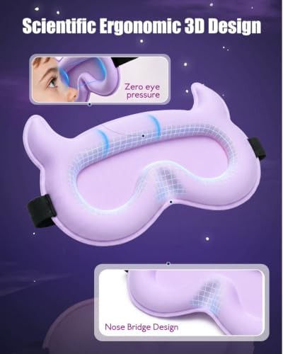Contoured nap time mask for kids — photo 3
